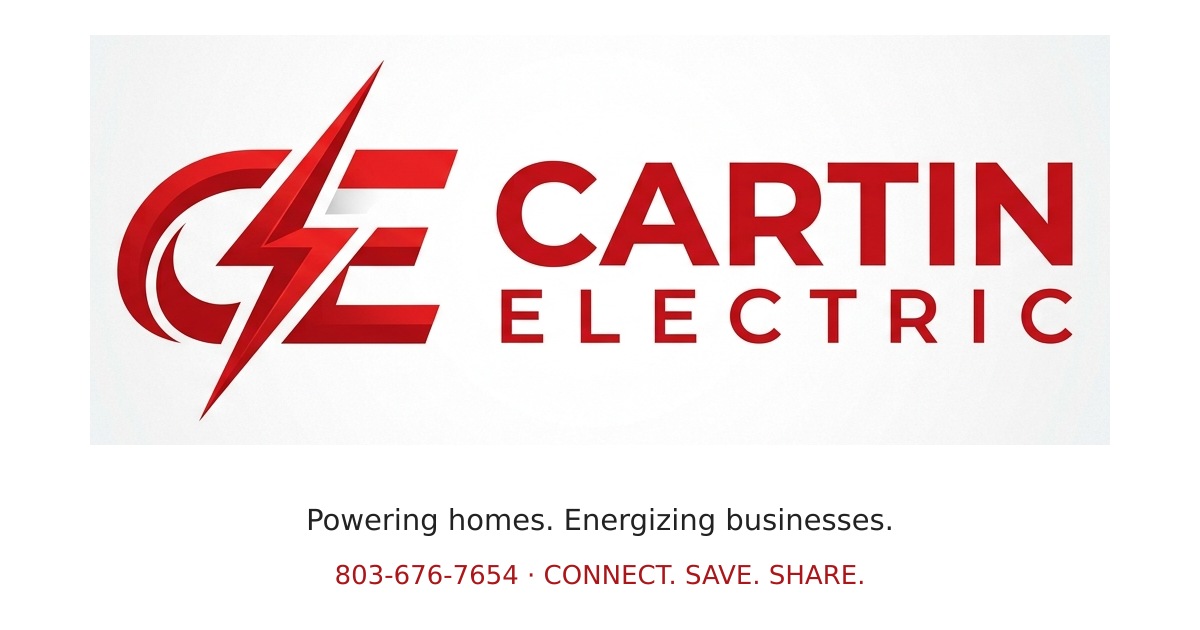 Cartin Electric branded message preview